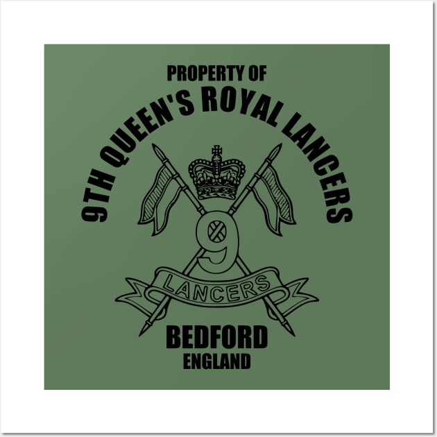 9th Queen's Royal Lancers Bedford Wall Art by TCP